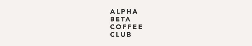 ALPHA BETA COFFEE CLUB